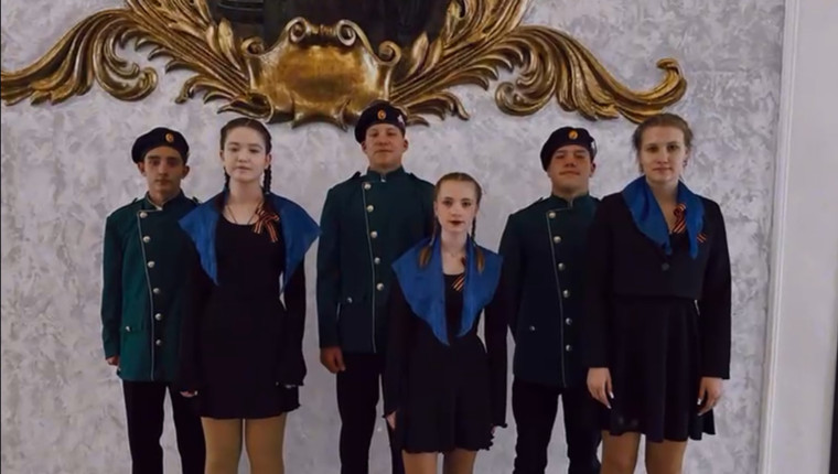 Всероссийская патриотическая акция "Синий платочек".